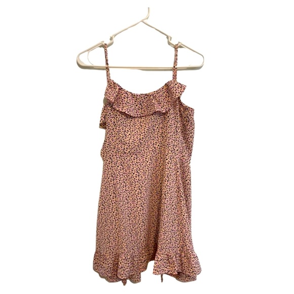 Topshop Cheetah Print Wrap Dress - Picture 2 of 4